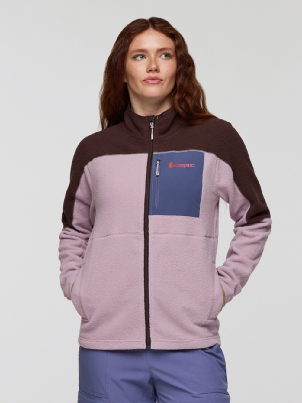 GUC Cotopaxi Abrazo Full Zip Jacket, Rust and Purple, Women’s, XL